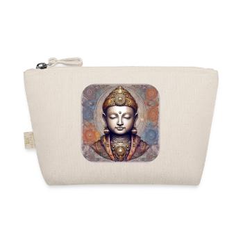Mystical Spiritual Buddha - Organic Pouch - nature - Front
