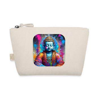 Mystical Spiritual Buddha - Organic Pouch - nature - Front
