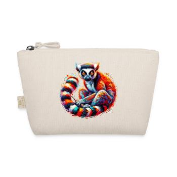 Lemur - Bio-Täschchen - Natur - Vorne