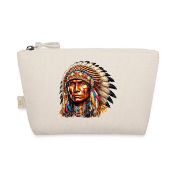 American Indian American Red Skin - Organic Pouch - nature - Front