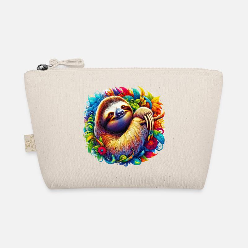 Faultier Bio-Täschchen