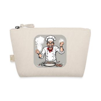 Crazy chef - Organic Pouch - nature - Front