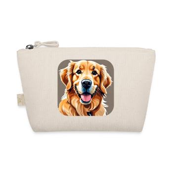 Chien Golden Retriever mignon - Trousse biologique - nature - Devant