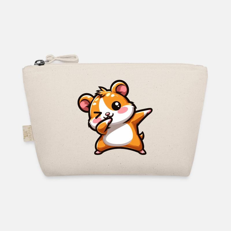 Hamster Dab Meerschweinchen Cool Dabbing - Bio-Täschchen - Natur