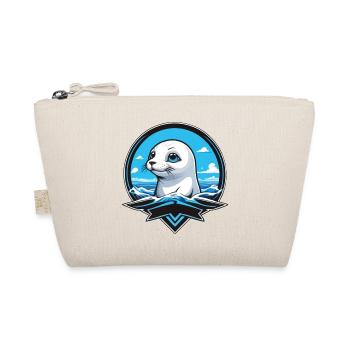 Small Seal Seals Sea - Organic Pouch - nature - Front