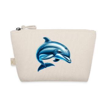 Delfin - Bio-Täschchen - Natur - Vorne