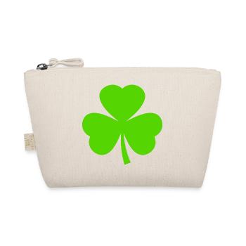 St Patrick's Day Shamrock - Organic Pouch - nature - Front