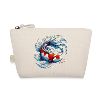 Japanese Japanese Koi Carpfish - Organic Pouch - nature - Front