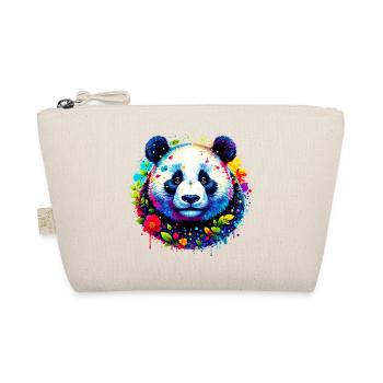 Panda - Bio-Täschchen - Natur - Vorne