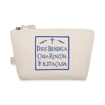 God bless every corner - Organic Pouch - nature - Front