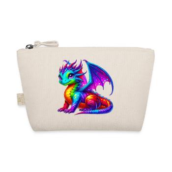 Drache - Bio-Täschchen - Natur - Vorne