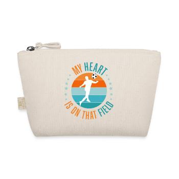 Football Passion - Organic Pouch - nature - Front