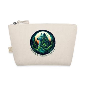 Wolf in the forest - Organic Pouch - nature - Front