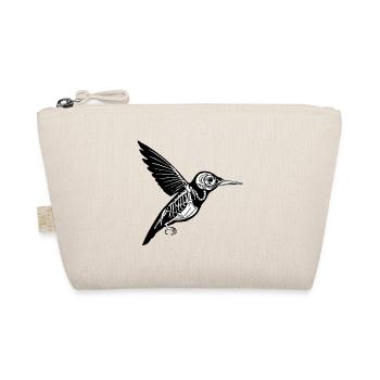 Kolibri Skelett - Bio-Täschchen - Natur - Vorne