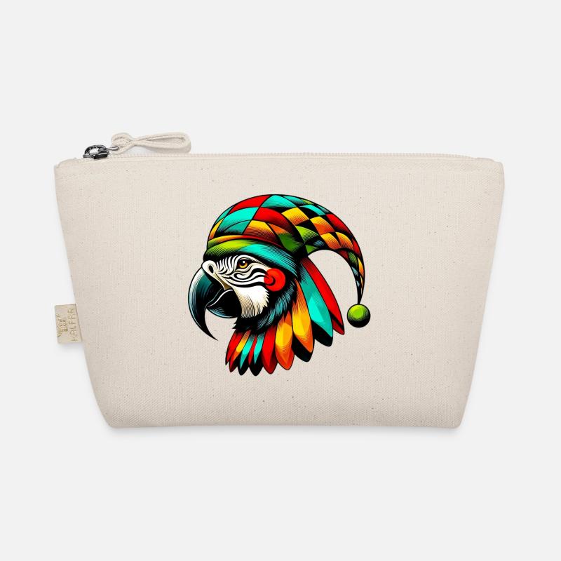Harlequin Parrot Organic Pouch