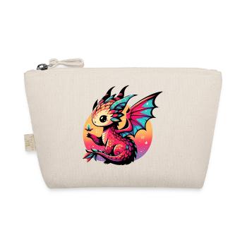 Drachen - Bio-Täschchen - Natur - Vorne