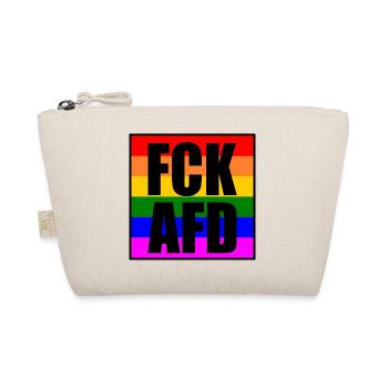Fck afd - Organic Pouch - nature - Front