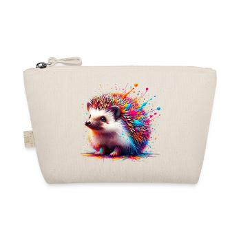 Igel - Bio-Täschchen - Natur - Vorne