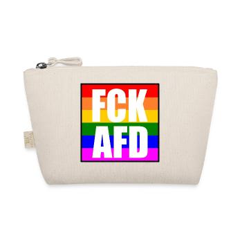 Fck afd - Organic Pouch - nature - Front
