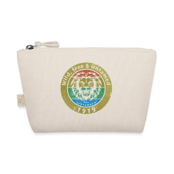 45th birthday Wild, free & untamed since 09/1979 - Organic Pouch - nature - Front