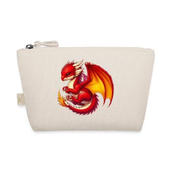 Drache - Bio-Täschchen - Natur - Vorne