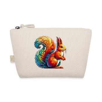 Squirrel - Organic Pouch - nature - Front