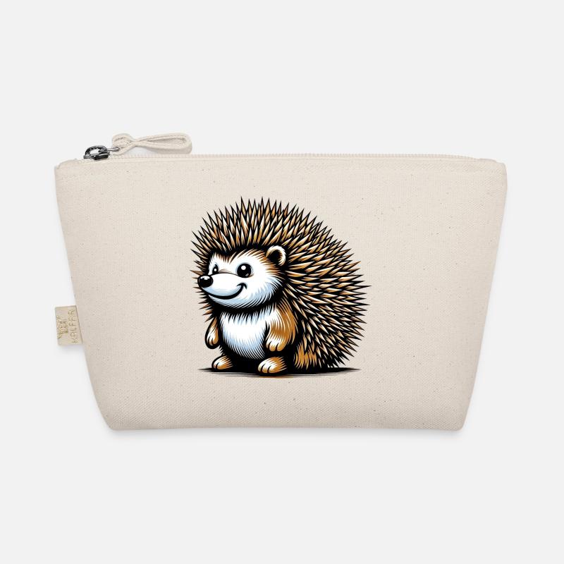 Igel - Bio-Täschchen - Natur