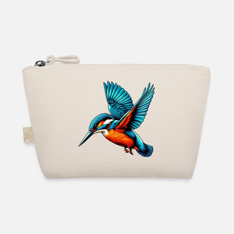 Eisvogel - Bio-Täschchen - Natur