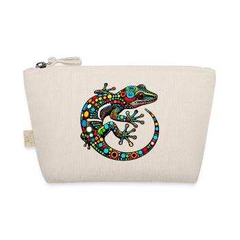 Gecko - Bio-Täschchen - Natur - Vorne