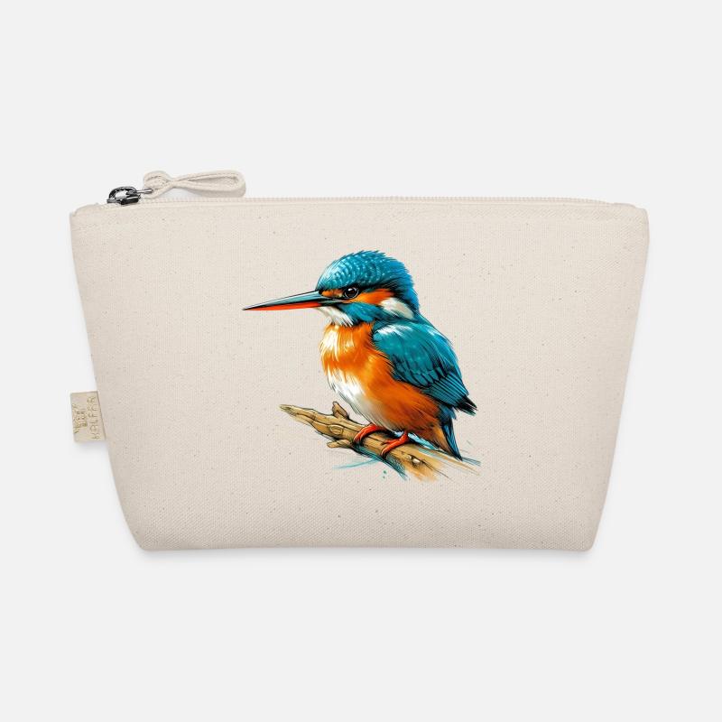 Eisvogel - Bio-Täschchen - Natur