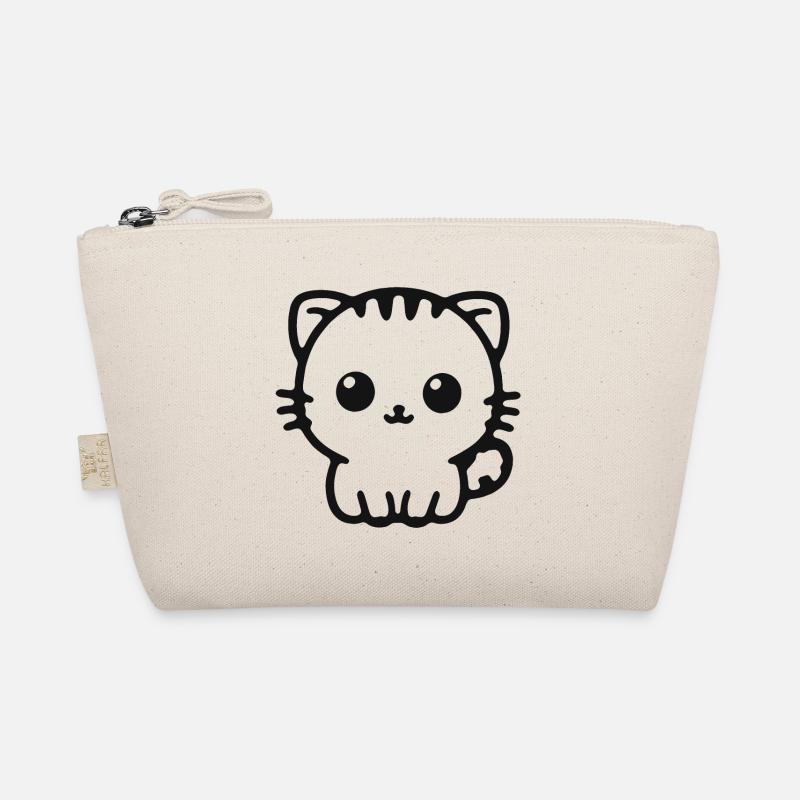 Dessin au trait d’un chaton câlin Trousse biologique