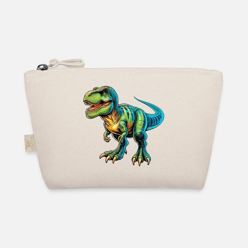 Dinosaurier - Bio-Täschchen - Natur