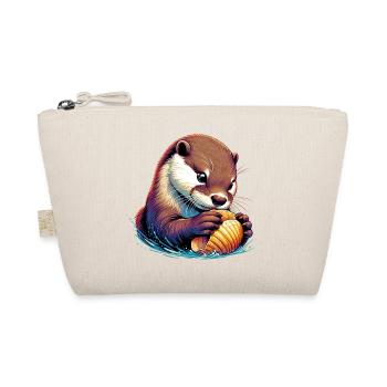 Otter - Bio-Täschchen - Natur - Vorne
