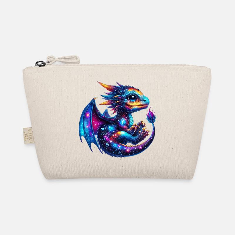 Drache - Bio-Täschchen - Natur