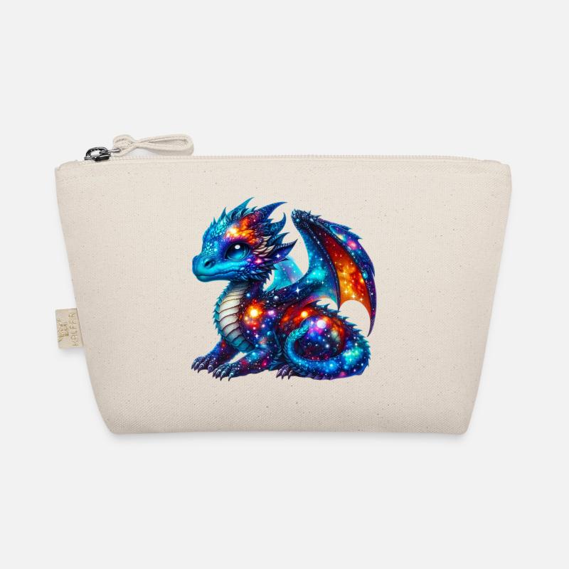 Drache - Bio-Täschchen - Natur
