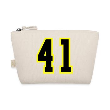 41 Number Jersey - Organic Pouch - nature - Front