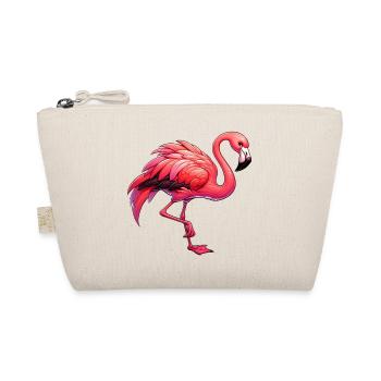 Flamingo - Bio-Täschchen - Natur - Vorne