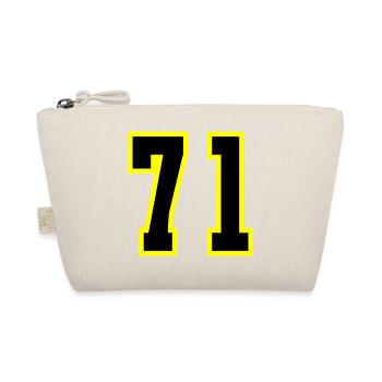 71 Number Jersey - Organic Pouch - nature - Front