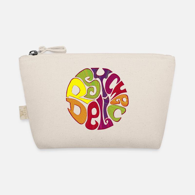psychedelic psychedelic colorful Sixties 60s 60s Organic Pouch