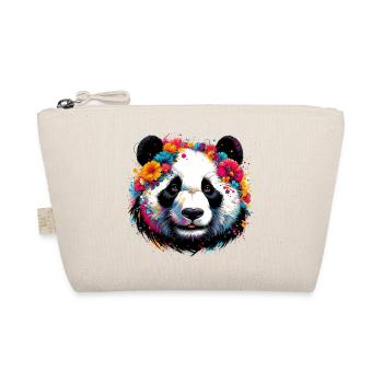 Panda - Bio-Täschchen - Natur - Vorne