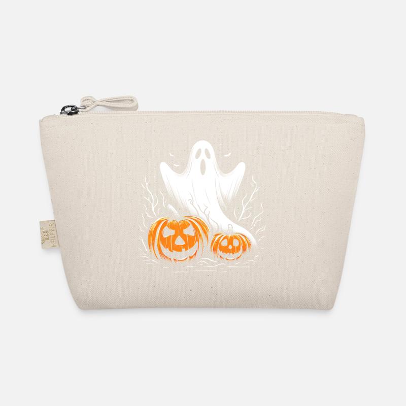 Halloween-Geist - Bio-Täschchen - Natur