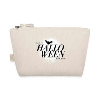 Halloween-Geisterfledermaus-Design - Bio-Täschchen - Natur - Vorne