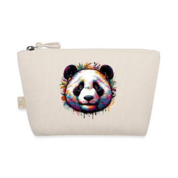 Panda - Bio-Täschchen - Natur - Vorne