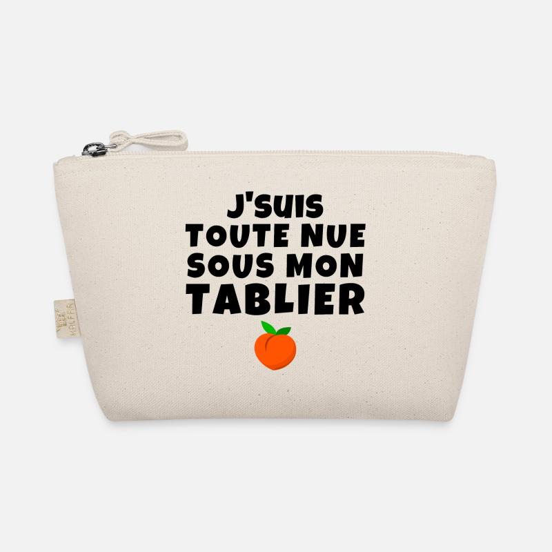 Kitchen Apron, Humor, Gift Idea Organic Pouch