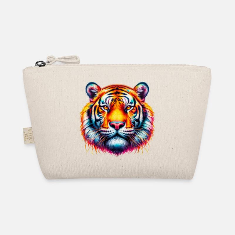 Tiger - Bio-Täschchen - Natur