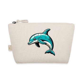 Dolphin - Organic Pouch - nature - Front