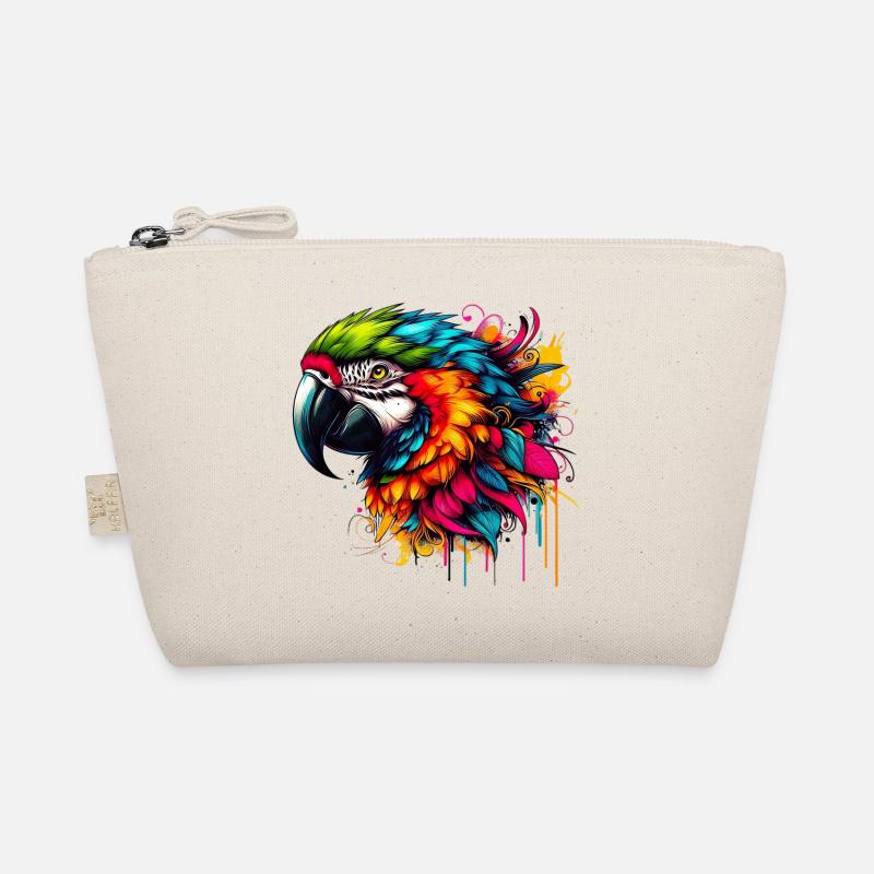 Papagei Bio-Täschchen