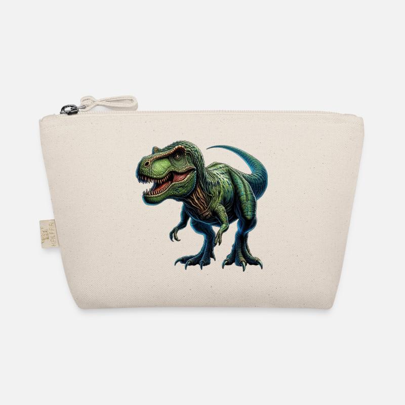 Dinosaurier - Bio-Täschchen - Natur