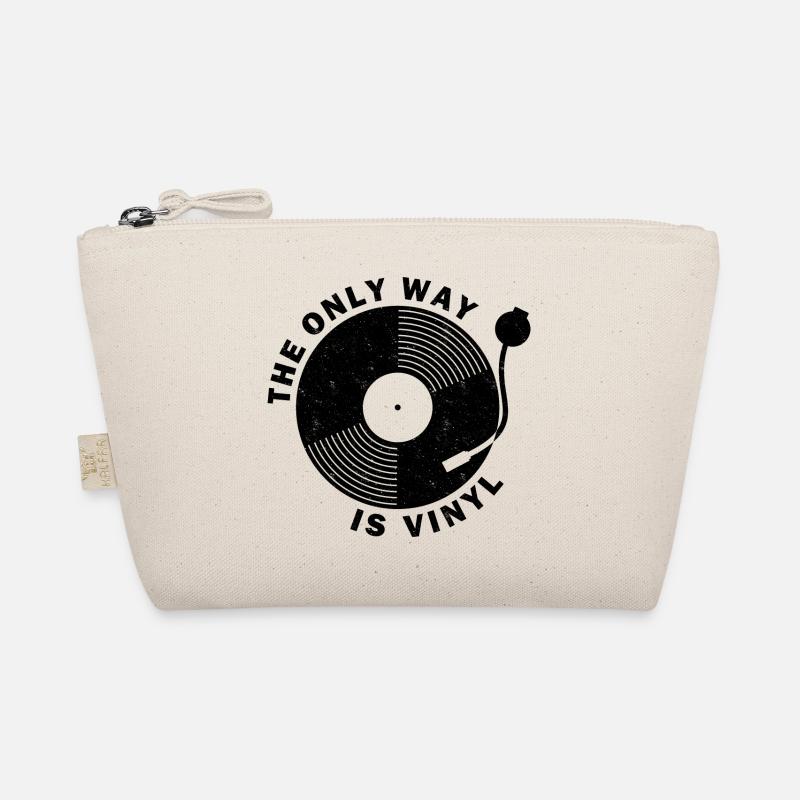 Der einzige Weg ist Vinyl Bio-Täschchen