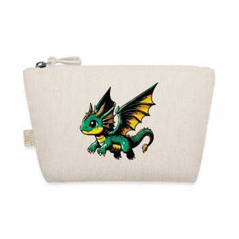 Drache - Bio-Täschchen - Natur - Vorne